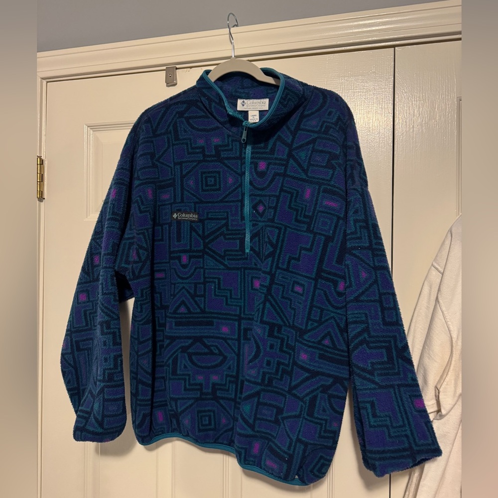 Vintage Columbia quarter zip